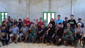 Sosialisasi IPPKH dengan masyarakat Desa Sukarela Jaya dan Desa Sinaulu Jaya